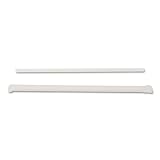 Boardwalk 2851T 7-3/4 Inch Length Translucent Wrapped Jumbo Straw, Packs of 500 (Pack of 24)