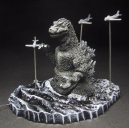 イワクラ ゴジラオーナメント 特撮大百科 COMPLETE 012 ゴジラ 1954 帝都を去るイメージ