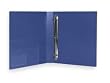 Dakota Designs 2LKD2 View Binder, D-Ring, 1 In, PP, Blu, PK6
