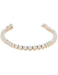 Five Carat Diamond Tennis Bracelet in 14kt Yellow Gold