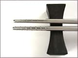 Made In Japan! Stainless Steel Vacuum Chopsticks, 5 Pairs