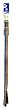 AKC 1-Inch by 6-Inch Large Leash, Blue/Camel