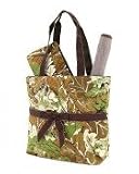 Monogrammable Green Camouflage Quilted Ribbon Accents