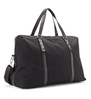 Pure Cotton Canvas Double Handle Holdall