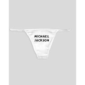 White Thong with Michael Jackson