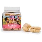Halo Liv-A-Littles Wild Salmon Protein Treats, 1.6 oz.