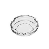 Image 4.25 Ounce Glass Ashtray Clear Round