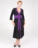 Surplice Ruched Dress