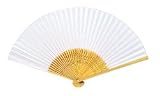 白扇子（7.5寸/35間・手貼）収納用文化箱付き/No5055-No5056