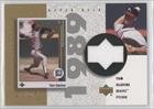 2002 UD Authentics Reverse Negative Jerseys Gold #RTG - Tom Glavine/275