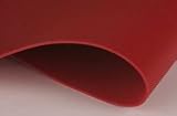 SoleTech Brite Red Mini-Check Shoe Rubber Soling Sheet