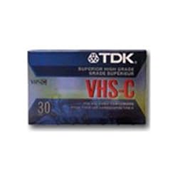 TDK TC-30EHG VHS-C Cassette 2-Pack