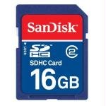 SanDisk 16 GB Class 2 SDHC Flash Memory Card SDSDB-016G-A11
