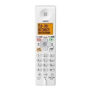 三洋電機 別売増設子機 TEL-SDJ4(グレイスホワイト) TEL-SDJ4(W)