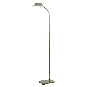 Antique Brass Halogen Pharmacy Floor Lamp by Bakarat