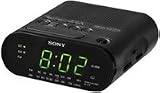 Sony ICF-C218 Automatic Time Set Clock Radio (Black)