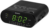 Sony ICF-C218 Automatic Time Set Clock Radio (Black)