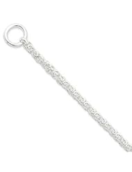 Sterling Silver 8.5inch Polished Fancy Link Bracelet QH227-8.5"