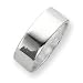 Sterling Silver 8mm Comfort Fit Flat Band