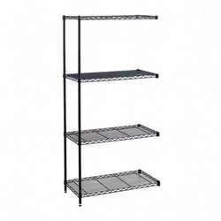 Safco 36"x24" Industrial Add-On Unit in Black