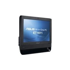 Asus Eee Top ET1611PUT-B004E All-In-One PC (40,6 cm (16 Zoll) Monitor, Intel Atom D425, 1,8GHz, 1GB RAM, 250GB HDD, Intel GMA 3150, Win 7 HP)