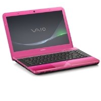 VAIO VPCEA33FX/P 14 LED Notebook - Core i3 i3-370M 2.40 GHz - Glossy Pink