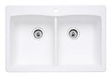 Blancodiamond 511-601 Silgranit Sink (Color: White)