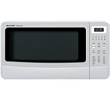 Sharp 1.4 Cu. Ft. 1100 Watt Countertop Microwave - White