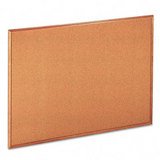 UNIVERSAL PRODUCTS / UNV43604 / Cork Bulletin Board, 48 x 36, Natural, Oak Frame / Sold as 1 EA