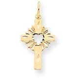 10k Cross Pendant