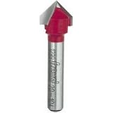 Freud 20-104 1/2-Inch Diameter 90-Degree V-Grooving Router Bit with 1/4-Inch Shank