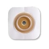 SUR-FIT Natura Stomahesive Flexible Skin Barrier/Wafer - 5 x 5" wafer - 2(1/4)" flange - white - Box of 10