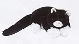 Plush Black and White Cat 14