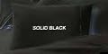 300TC Egyptian Cotton PillowCase Pair (2) KING SOLID BLACK BY MARRIKAS