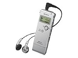 Review Sony  / Sony ICD-UX80 - Digital voice recorder - flash 2 GB - MP3 - silver