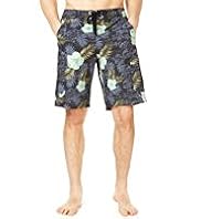 XXXL North Coast Painted Floral Cargo Swim Shorts