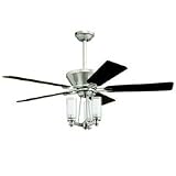 52 Circolo Brushed Nickel Ceiling Fan