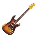 Vintage Icon V6HMRSB Stratocaster E-Gitarre