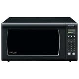 219rOp1JK6L. SL160  Panasonic NN H765BF Full Size 1.6 Cubic Feet 1250 Watt Microwave Oven, Black