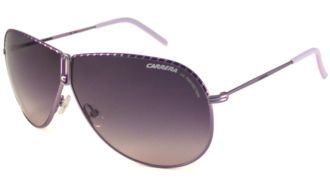 Click here to buy Carrera Easy Purple Frame Plum Gradient Lens Metal Sunglasses, 64mm by Carrera.