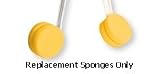 2 Replacement Sponges for Swiveling Back Scrubber