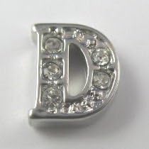 Letter D floating charms, D locket charms,alphabet charms,grapheme D charms