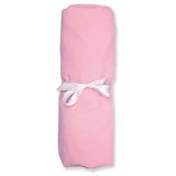 Solid Pink Crib Sheet