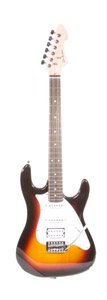 Hurricane by Glen Burton 39 Inch Tobacco Sunburst Electric Guitar + Free Gigbag & Strap & Cable