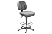 Body Sensitive Fabric Stool - 360 Footrest Without Arms - Gray