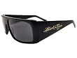 Black Flys Matte Black GUNNER FLY Sunglasses with Smoke Lenses