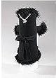 Dog Sweater - Puttin' on the Glitz - Black - Small