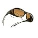 Cocoons Sunglasses - Slim Line - Black Frame / Amber Lenses