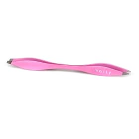 Mally Beauty Double Duty Perfect Tweezers : tweezers plucking mally beauty tweezing slant tip