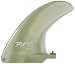Rainbow Rake Longboard Fin - 5 in. - Clear Green